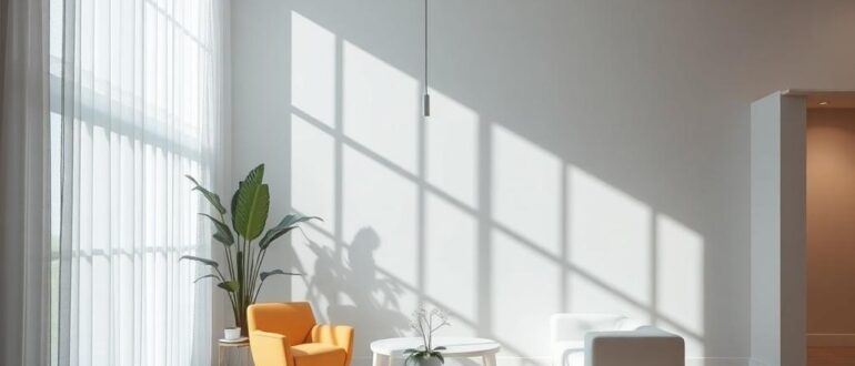 Интерьерная фотография пространство и свет