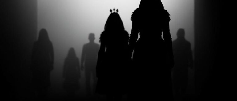 Силуэты в фотографии загадочные формы